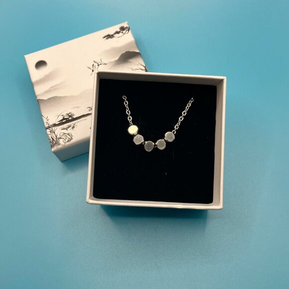 Stainless Steel Cube Necklace Waterproof Brand New 18 or 20 inches long - Picture 8 of 8